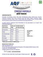 image, Chhole Masala