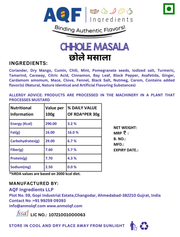Chhole Masala
