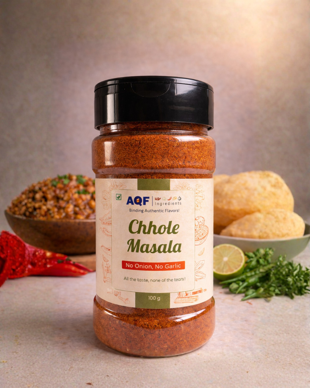 No Onion No Garlic Chhole Masala